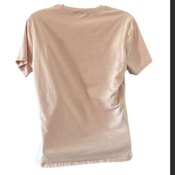 SHEIN Light Pink Sun & Moon Graphic Tee – Size M (8/10) - Picture 4 of 7